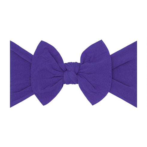 knot-ultra-violet Baby Bling Bows clips headbands - Sophia's StyleKNOT-