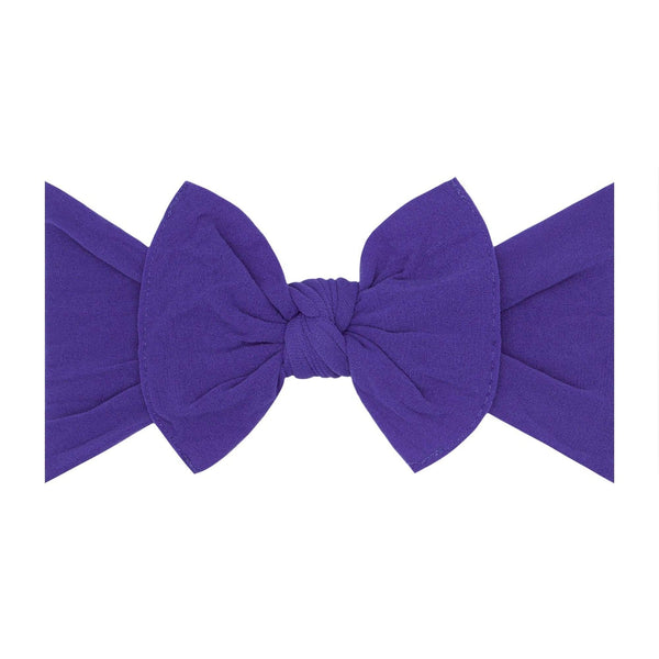 knot-ultra-violet Baby Bling Bows clips headbands - Sophia's StyleKNOT-