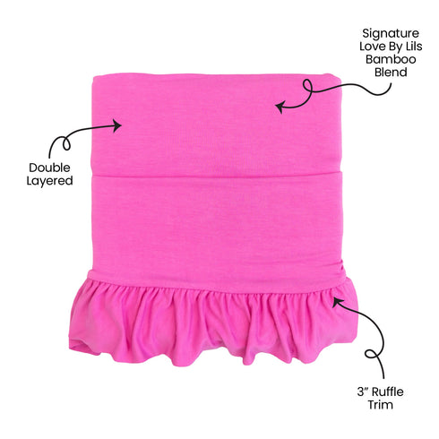 korrie-pink-ruffle-toddler-blanket- at Sophia's Style-2