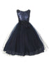 Big Girls Multi Color Sequin Tulle Plus Size Party Dress 16.5-20.5 - SophiasStyle.com