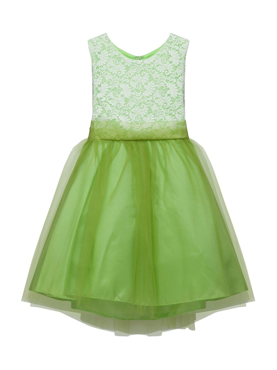 Big Girls Multi Color Lace Tulle Plus Size Junior Bridesmaid Dress 14. –  SophiasStyle.com