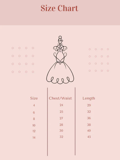 Kids Dream Size Chart 552