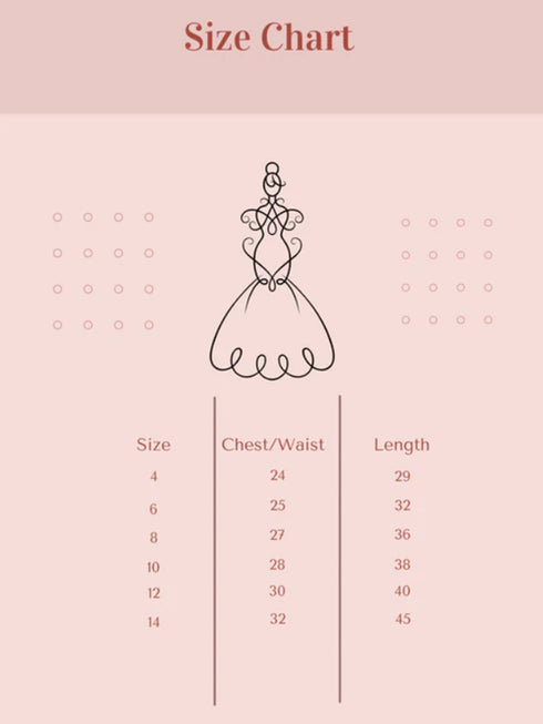 Kids Dream Size Chart 552