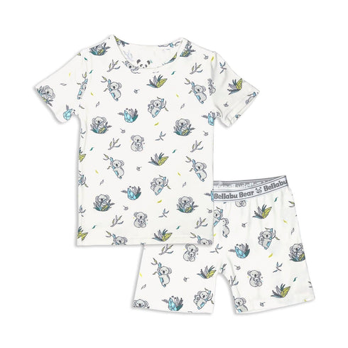 koala-bamboo-kids-pajama-short-set-bellabu-bear - Sophia's Style -2