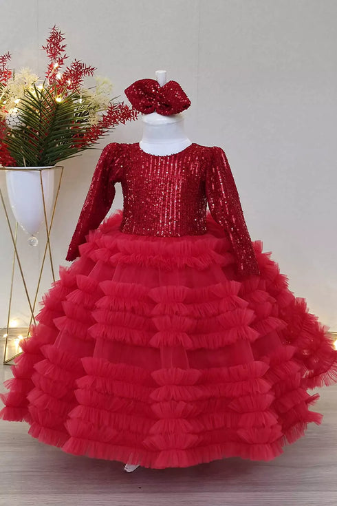 kourtney-red-party-dress-tha-dressing - Sophia's Style Baby & Toddler Dresses-1