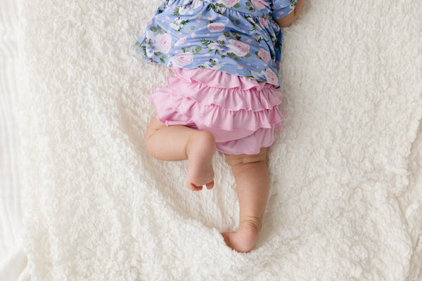 lillian-pink-bamboo-ruffle-bummies-Laree + Co. at Sophia's StyleBottoms-1