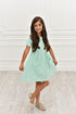 Polka Dot Mint Twirl Dress