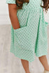 Polka Dot Mint Twirl Dress
