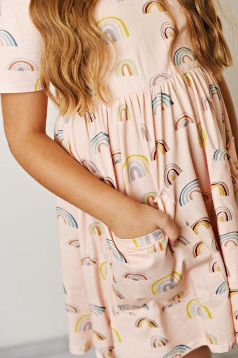 Rainbow Twirl Dress