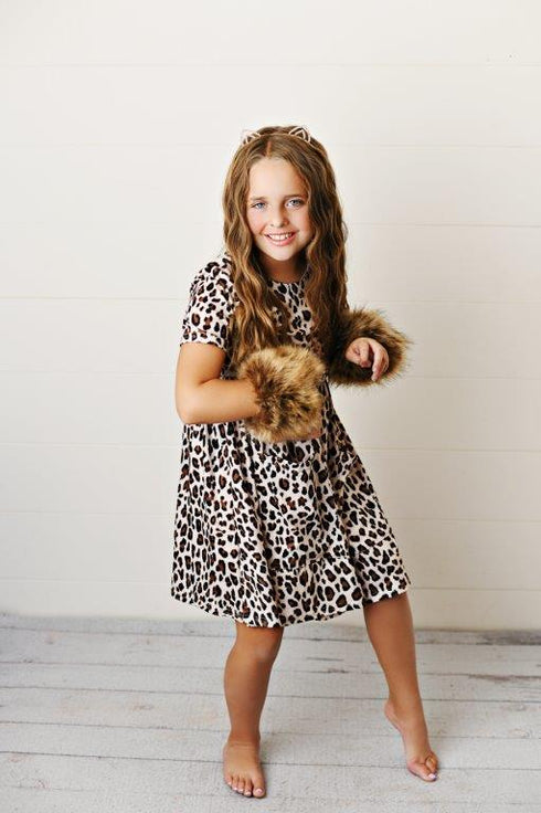 Leopard Twirl Dress