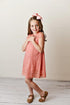 Lace Dress - Coral