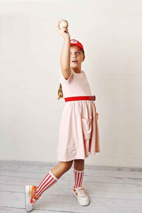 Rose Gold Twirl Dress