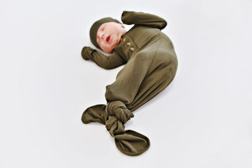 knotted-baby-gown-olive-green Presley Couture at Sophia's Style--2