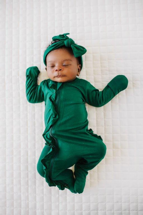 ruffle-2-way-zip-romper-emerald-green Presley Couture at Sophia's Style--4