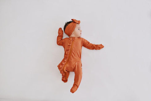 ruffle-2-way-zip-romper-ribbed-rust Presley Couture at Sophia's Style--4