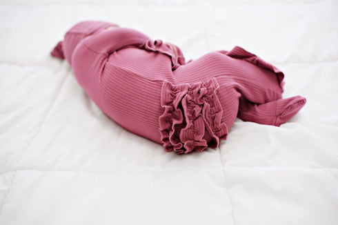 ruffle-2-way-zip-romper-ribbed-mauve Presley Couture at Sophia's Style--2