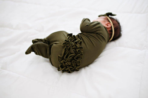 ruffle-2-way-zip-romper-olive-green Presley Couture at Sophia's Style--3