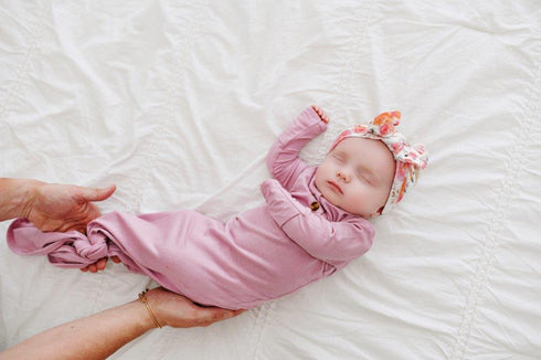 knotted-baby-gown-roseberry Presley Couture at Sophia's Style--2