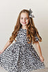 Snow Leopard Twirl Dress