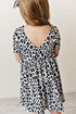 Snow Leopard Twirl Dress