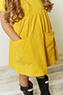 Mustard Twirl Dress