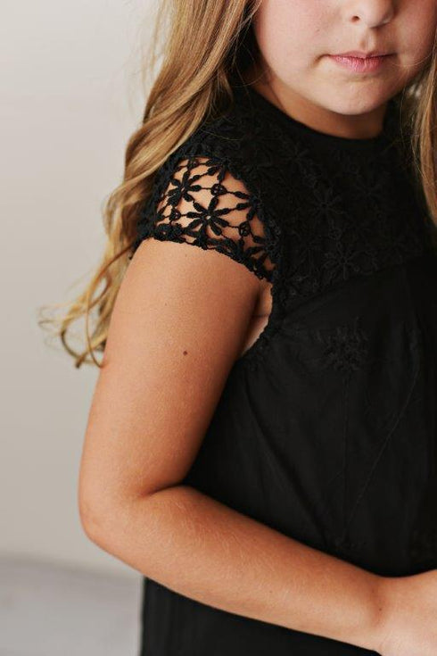 Lace Dress - Black