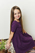 Plum Twirl Dress