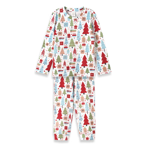 christmas-merry-childrens-bamboo-pajama-set-family-matching Sophia's StyleKid's Pajamas-1