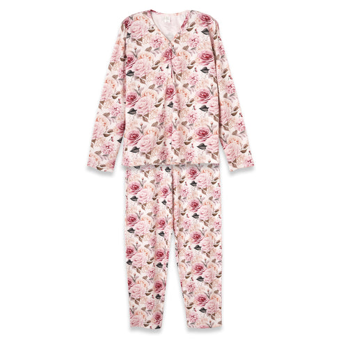 garden-bouquet-bamboo-mommy-me-floral-pajamas- at Sophia's Style-4