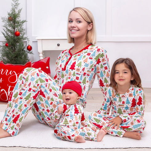 christmas-merry-baby-bamboo-zipper-romper-family-matching Sophia's Style-3