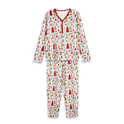 christmas-merry-womens-bamboo-pajama-set-family-matching Sophia's Style-3