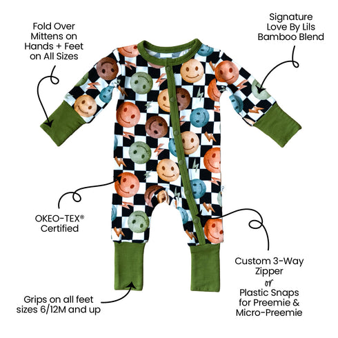 luke-smiley-checks-bamboo-convertible-footie Laree & Co - Sophia's Style-2