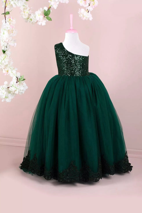 lauren-green-party-dress-tha-dressing - Sophia's Style Baby & Toddler Dresses-1
