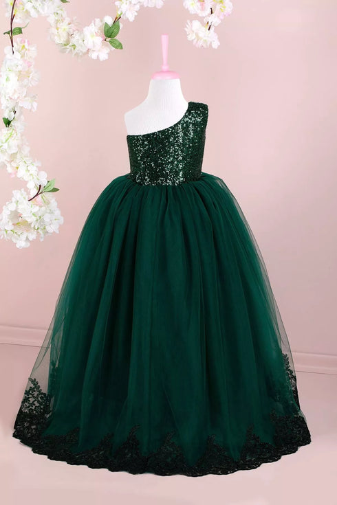 lauren-green-party-dress-tha-dressing - Sophia's Style -3