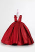 leaf-red-party-dress-tha-dressing - Sophia's Style -6
