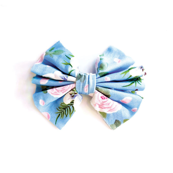 lillian-floral-bamboo-tied-bow-Laree + Co. at Sophia's StyleBows-1