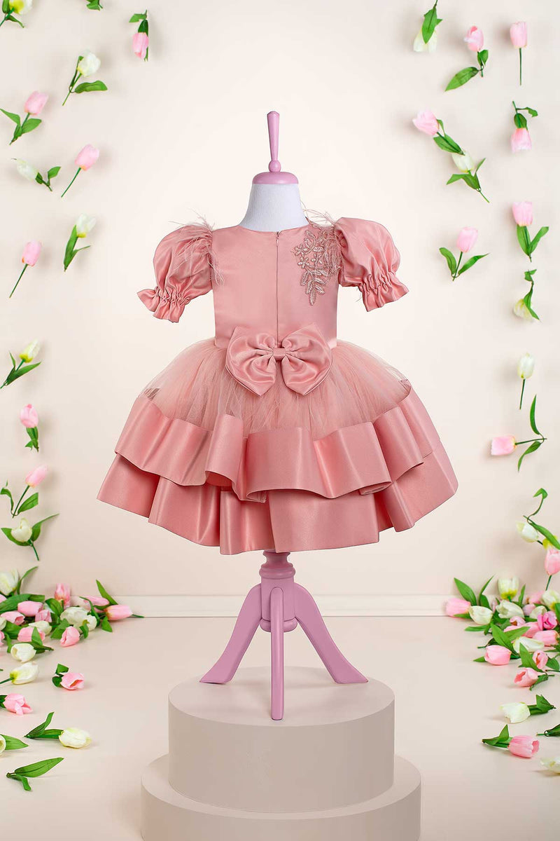 cute pink birthday dresses Cute 17th Birthday Dresses Pink Tulle Birthday Dress For Teens P358 main image 0