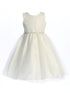 Girls Multi Glitter Tulle Sleeveless Tea-Length Flower Girl Dress 2T-8 - SophiasStyle.com