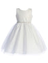 Girls Multi Glitter Tulle Sleeveless Tea-Length Flower Girl Dress 2T-8 - SophiasStyle.com