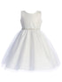 Girls Multi Glitter Tulle Sleeveless Tea-Length Flower Girl Dress 2T-8 - SophiasStyle.com