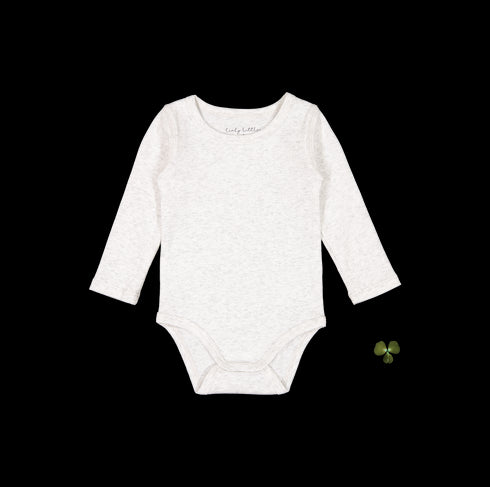 the-long-sleeve-onesie-oatmeal Lovely Littles - Sophia's StyleLong Sleeve Onesie-1