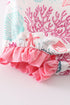 Pink Shell Embroidered Bubble