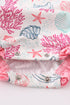 Pink Shell Embroidered Bubble