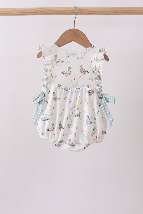 Sage Mallard Floral Bubble
