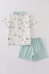 Sage Mallard Shorts Set