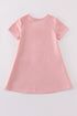 Teal slipper sequin mom&me dress