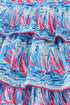 Blue sailboat serenade print mom&me dress