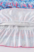 Blue sailboat serenade print mom&me dress