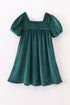 Forest velvet mom&me dress