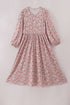 Floral print mom&me dress